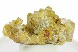 Gemmy Heliodor Crystal Cluster - Erongo Mountains, Namibia #281683-1